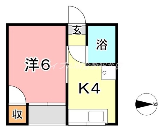 マンションみふねNo.6の物件間取画像